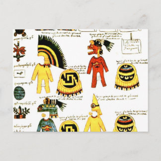 Codex Mendoza Postkarte