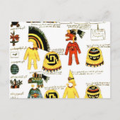 Codex Mendoza Postkarte (Vorderseite)