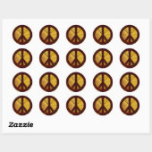 Codex Peace Sign Stickers (Blatt)