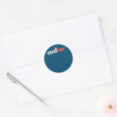 Codher Girl Programmer Women Stem Engineers Liebha Runder Aufkleber (Umschlag)