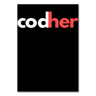 Codher Mädchen Programmiererin Frauen Stem Ingenie Tischnummer