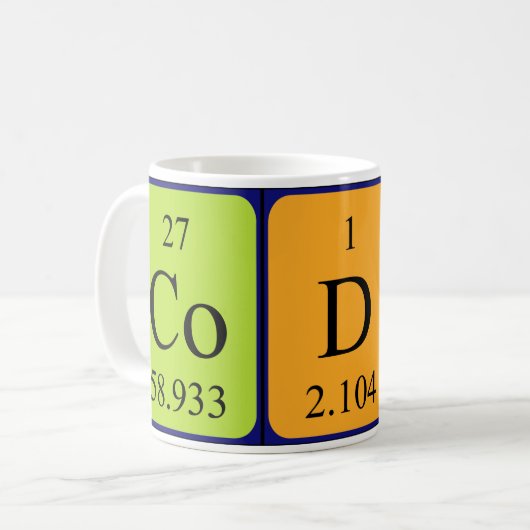 Codi Periodenname Tasse (Vorderseite Links)