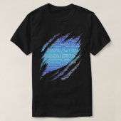 Codieren des Computers mit dem Software-Coder T-Shirt (Design vorne)