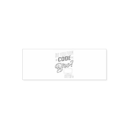 Codieren Sie sogar Bro Funny Software Engineer? Permastempel (Design)