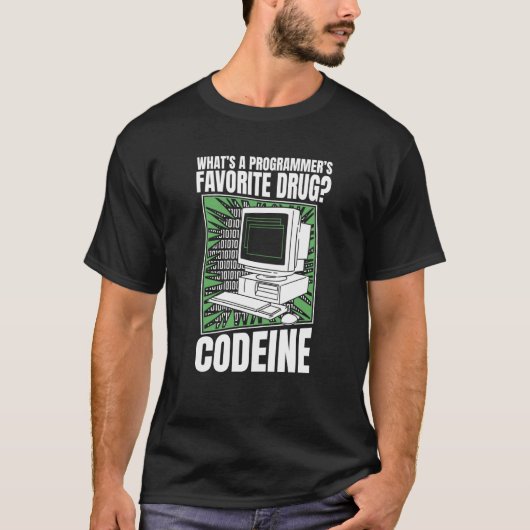 Codierer Codein Programmierer Software Programmier T-Shirt (Vorderseite)