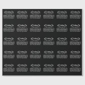 Codierer Coder Programmierer Codierung Geschenkpapier (Flach)