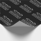Codierer Coder Programmierer Codierung Geschenkpapier (Ecke)