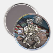 Codiert für Freiheit Magnet (Vorderseite/Rückseite)