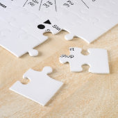 Codiert für Start und Stopp (Codon Wheel) Puzzle (Seite)