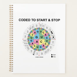 Codiert zum Starten und Stoppen des Codon Wheel Bi Planer