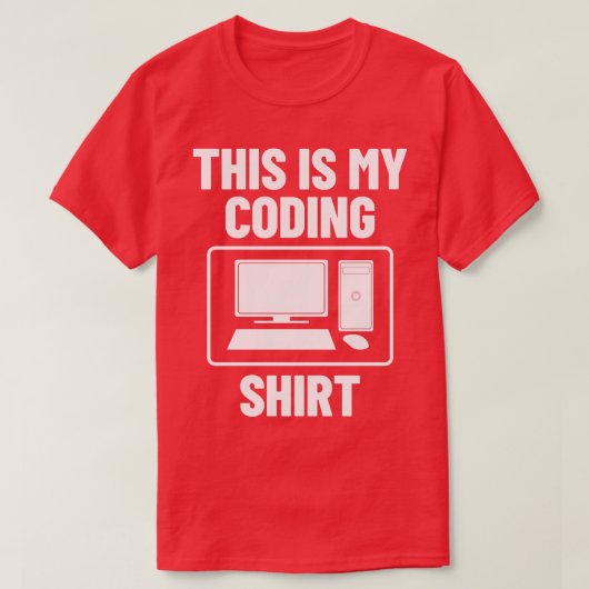 Codierung Computerprogrammierung T-Shirt (Design vorne)