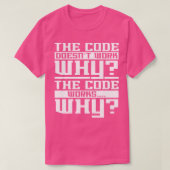 Codierung des Computerprogrammierers T-Shirt (Design vorne)