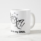 Codierung steckt in meiner DNA Programmierer Wisse Jumbo-Tasse (Vorderseite Rechts)