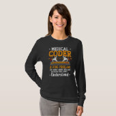 Codierung von Code Pro für medizinische Coder zur T-Shirt (Vorne ganz)
