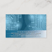 Codierungssymbol | Schalttafel | Binärkode Visitenkarte (Rückseite)