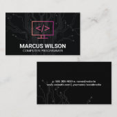 Codierungssymbol | Schalttafel Visitenkarte (Vorne/Hinten)