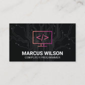 Codierungssymbol | Schalttafel Visitenkarte (Vorderseite)