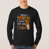 Coding Assistant Programmer Medical Coder einfach T-Shirt (Vorderseite)