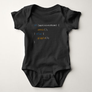 Coding-Baby Lustiger Programmierer und Entwickler- Baby Strampler