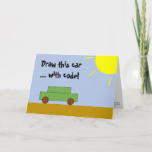 Coding Card for Kids (JavaScript innen)
