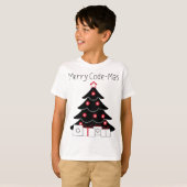 Coding Christmas Tree Merry Code-mas Shirt (Vorne ganz)