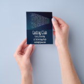 Coding Club Coding Camp für Kinder Flyer (Gruppe)