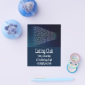 Coding Club Coding Camp für Kinder Flyer (Einzeln)