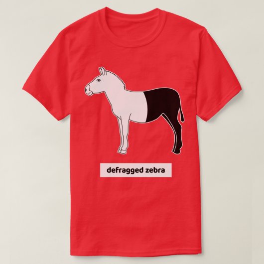 Coding-Coder-Defragmentierung für Computer Scienti T-Shirt (Design vorne)