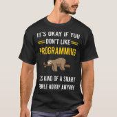 Coding Coder für Computerprogrammierer T-Shirt (Vorderseite)