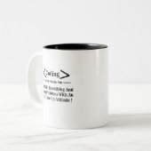 Coding Coder Programmierer Coding Zweifarbige Tasse (Vorderseite Links)