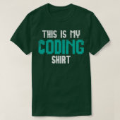 Coding Coder Programmierung 2 T-Shirt (Design vorne)