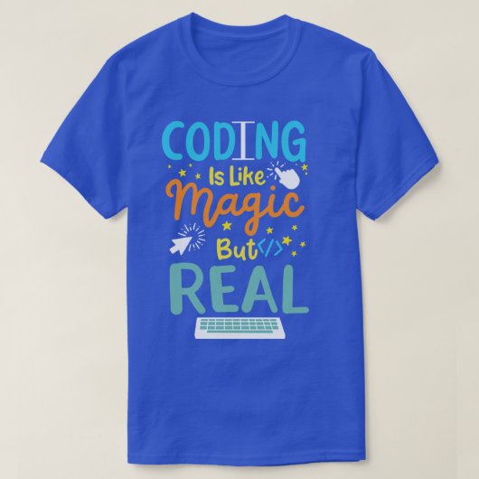 Coding Coder Programmierung T-Shirt (Design vorne)