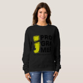 Coding Computer Programmer Liebe Coding more als Y Sweatshirt (Vorne ganz)