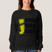 Coding Computer Programmer Liebe Coding more als Y Sweatshirt (Vorderseite)