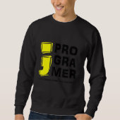 Coding Computer Programmer Liebe Coding more als Y Sweatshirt (Vorderseite)
