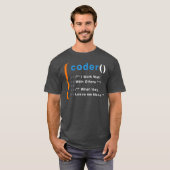 Coding Computer Programmierung Geschenk T-Shirt (Vorne ganz)