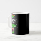 Coding Elf Christmas Family Girls Women Elf Squad  Kaffeetasse (Vorderseite Links)