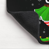 Coding Elf Christmas Family Girls Women Elf Squad Mousepad (Ecke)
