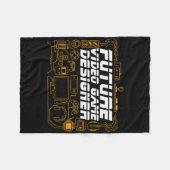 Coding Gamer von Future Video Game Designer Fleecedecke (Vorderseite (Horizontal))