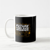 Coding Gamer von Future Video Game Designer Kaffeetasse (Links)