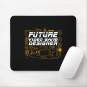 Coding Gamer von Future Video Game Designer Mousepad (Mit Mouse)