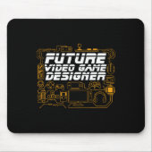 Coding Gamer von Future Video Game Designer Mousepad (Vorne)