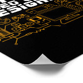 Coding Gamer von Future Video Game Designer Poster (Ecke)
