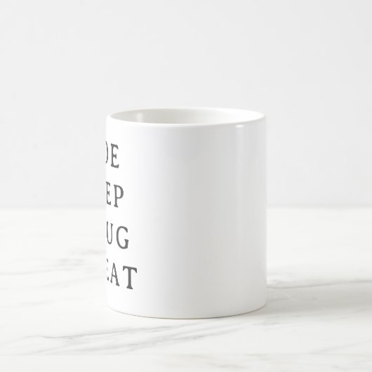 Coding-Gift-Tasse - Codeausgabe-Debuggen Wiederhol Kaffeetasse (Mittel)