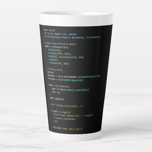 Coding Humor - Developer Logic and Tech Life Milchtasse (Vorderseite)