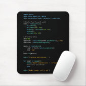 Coding Humor - Developer Logic and Tech Life Mousepad (Mit Mouse)