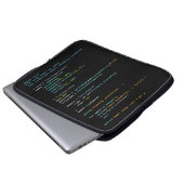 Coding Humor - Entwicklerlogik und Tech-Leben Laptopschutzhülle (Vorne Knopf)