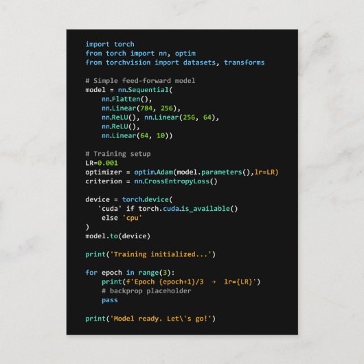 Coding Humor - Entwicklerlogik und Tech-Leben Postkarte (Vorderseite)