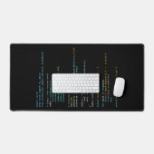Coding Humor - Entwicklerlogik und Tech-Leben Schreibtischunterlage (Tastatur & Maus)