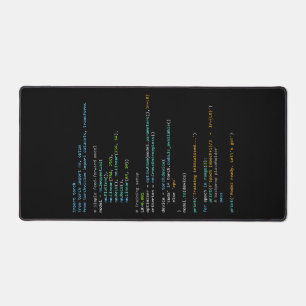 Coding Humor - Entwicklerlogik und Tech-Leben Schreibtischunterlage